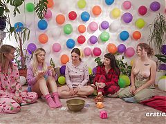 Ersties - 5 Girls Enjoy Sexy Fun Together