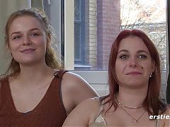 Ersties - First time lesbian with Annabelle R and Emma F